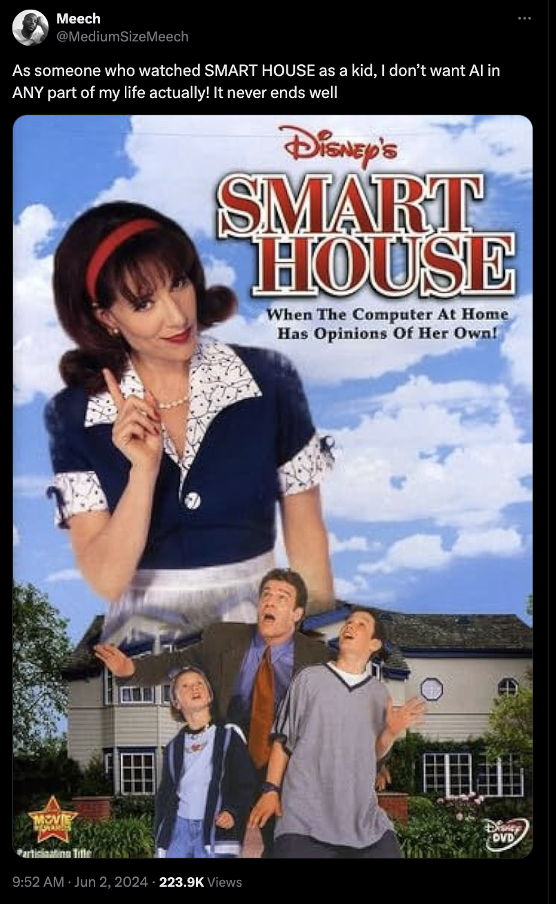 smart house dvd - Meech As someone who watched Smart House as a kid, I don't want Al in Any part of my life actually! It never ends well Disney'S Smart House When The Computer At Home Has Opinions Of Her Own! Views